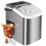 MAXEVE Portable Countertop Ice Maker - 34LBs/24H
