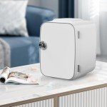 Dancing Daisy 4L Compact Skincare Fridge, White
