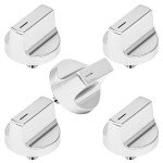 Whirlpool Stove Knobs Replacement Set (5-Pack)