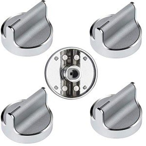 Stainless Steel Control Knobs for Whirlpool Cooktops