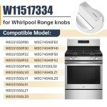 Whirlpool Stove Knobs Replacement Set (5-Pack)