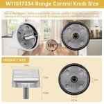 Whirlpool Stove Knobs Replacement Set (5-Pack)