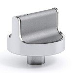 Stainless Steel Control Knobs for Whirlpool Cooktops
