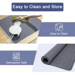 Extra Large Heat Resistant Stove Top Cover - Grey