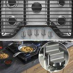 Stainless Steel Control Knobs for Whirlpool Cooktops