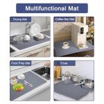 Extra Large Heat Resistant Stove Top Cover - Grey