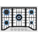 Gasland 30" 5-Burner Gas Cooktop - Stainless Steel