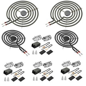 Electric Range Burner Element Unit Set for Ranges