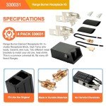 Electric Range Burner Element Unit Set for Ranges