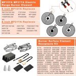 Electric Range Burner Element Unit Set for Ranges