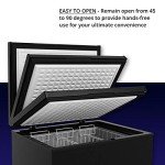 Northair 5 Cu Ft Quiet Chest Freezer with Baskets