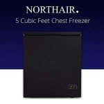 Northair 5 Cu Ft Quiet Chest Freezer with Baskets
