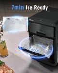 Maksone Countertop Nugget Ice Maker - 44lbs/Day