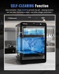 Maksone Countertop Nugget Ice Maker - 44lbs/Day
