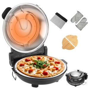 12 Inch Electric Indoor Pizza Oven with Window