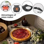 12 Inch Electric Indoor Pizza Oven with Window