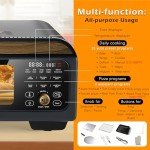 Portable 800°F Electric Pizza Oven for All Settings
