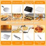 Portable 800°F Electric Pizza Oven for All Settings