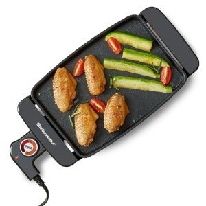 Elite Gourmet Electric Personal Compact Griddle