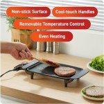 Elite Gourmet Electric Personal Compact Griddle