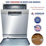 Pro HDPE Dishwasher Drain Pan - 24" x 20.5