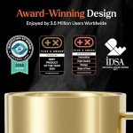 Smart Temperature Control Coffee Mug 10 Oz - Gold