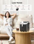 Portable Self-Cleaning Ice Maker for Home & Office
