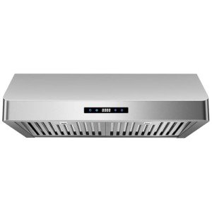 Tieasy 30" Stainless Steel Under Cabinet Range Hood