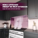 FIREGAS 36-Inch Range Hood Insert - 600 CFM