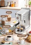 Gevi 20 Bar Espresso Maker with Milk Frother