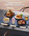 iTRUSOU Electric Heating Tray with Adjustable Temperature