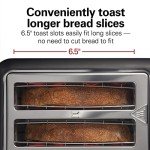 Hamilton Beach 2-Slice Extra Wide Toaster - Matte Black