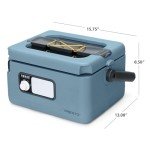 Presto 8-Quart Nomad Slow Cooker, Blue
