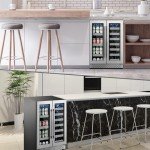 VINECOLD 24" Dual Zone Wine and Beverage Fridge