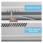 Midea 30” Convertible Slim Range Hood with LED Lights