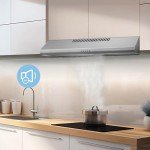 Midea 30” Convertible Slim Range Hood with LED Lights