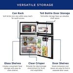 GE 3.1 Cu. Ft. Mini Fridge with Freezer