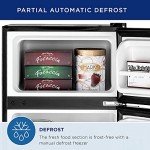 GE 3.1 Cu. Ft. Mini Fridge with Freezer
