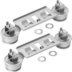 Double Burner Replacement Assembly for G.E. Ranges