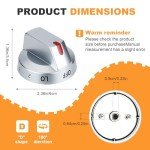 Samsung Electric Stove Knob Replacement Set (4PCS)