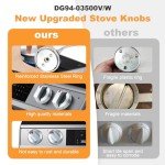 Samsung Electric Stove Knob Replacement Set (4PCS)