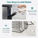 Gevi Countertop Nugget Ice Maker – Self-Cleaning
