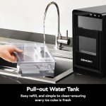 EUHOMY Countertop Nugget Ice Maker Machine
