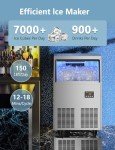 150LBS Commercial Under Counter Ice Maker