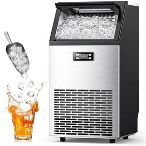 100lb Commercial Ice Maker Machine for Home & Bar