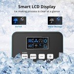 Commercial Ice Maker Machine with 240LBS Storage