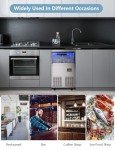 150LBS Commercial Under Counter Ice Maker