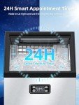 100lb Commercial Ice Maker Machine for Home & Bar