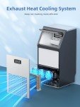100lb Commercial Ice Maker Machine for Home & Bar