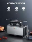 Versatile 3-in-1 Sandwich and Waffle Maker